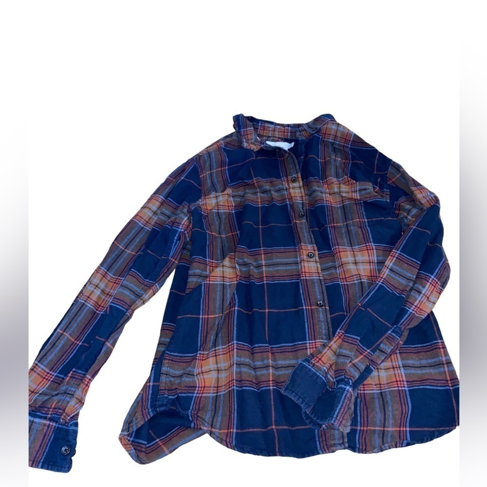 Goodfellow & Co Men’s Plaid Long Sleeve Button Down Size Medium